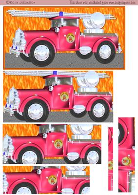 Fire Truck Pyramid