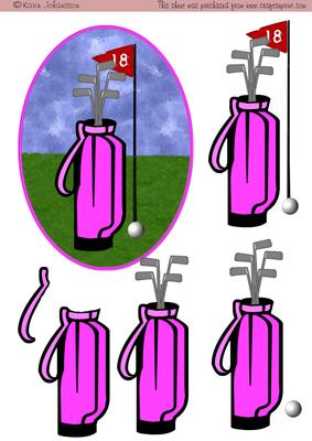 Glof Bag Pink