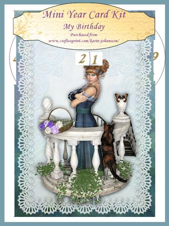 My Birthday - Year Card