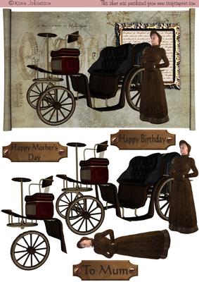 Vintage Car for Ladys