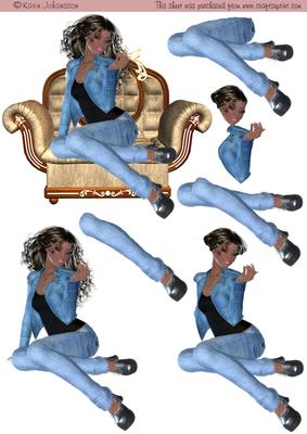 Me and My Chair - Jeans Lady