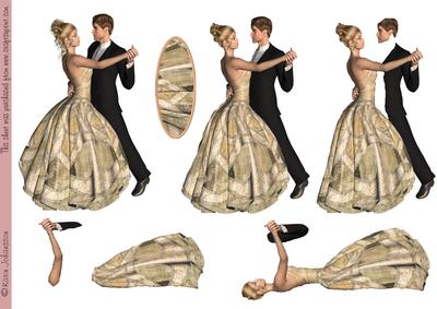 Theatre Fold Card - Romance 2