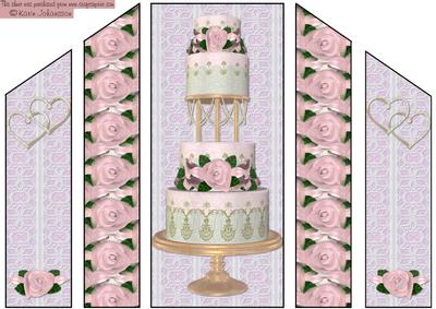 Theatre Fold Card - Wedding 1