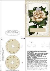 Cream Rose - Year Card Part 1