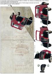 Red Car - Corner Fold Back