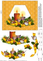 3 Christmas Candles Part 1