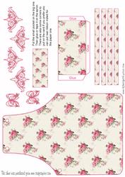 Apron with Roses