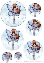 Blue Fairy Circle Pyramid