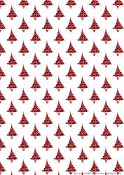 Red Christmas Tree