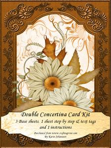 Fall Flowers - Concertina