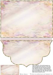 Envelope Card Flower Base