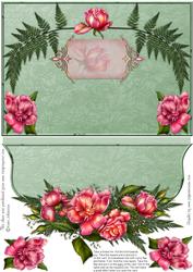 Envelope Card Glory Rose