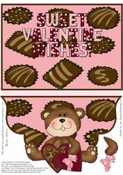 Sweet Valentine Wishes - Envelope Card