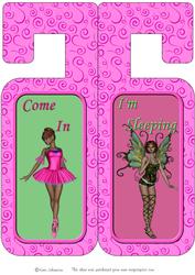 Door Hanger Fairy