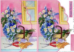 Marguerite Envelope Card