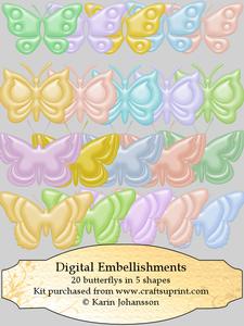 Glass Butterflys