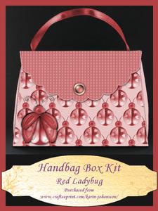 Red Ladybug - Handbag Box