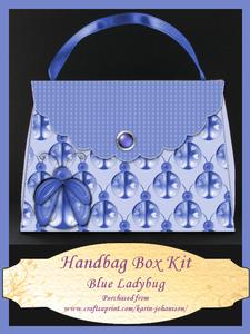 Blue Ladybug - Handbag Box