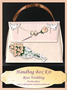 Rose Wedding - Handbag Box
