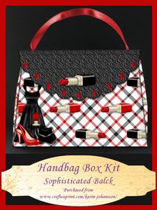 Sophisticated Black - Handbag Box