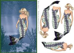 Mermaid in Multicolor