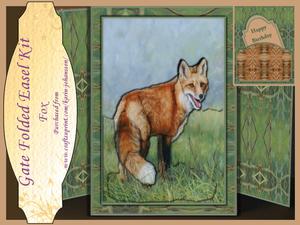 Fox - Gate Folded Easel