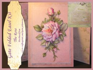 The Rose - Gate Folded Easel