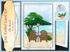 The Beach - Gate Folded Easel