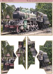 Train Whit Wavey Edges