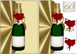 Champagne Bottle - 60