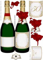 Double Champagne Bottle - 50
