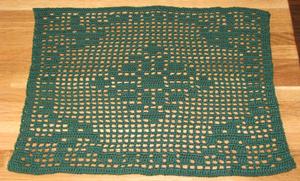 Star Square Doily