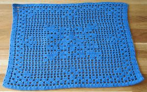 Flower Square Doily