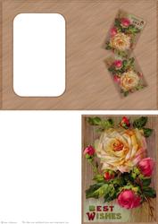Best Wishes - Print & Fold