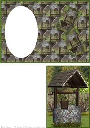 Wishing Well Print & Fold