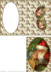 Me and Santa - Print & Fold