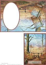 Autumn in the Woods - Print & Fold
