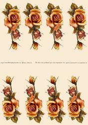 Autumn Rose - Candle Cover