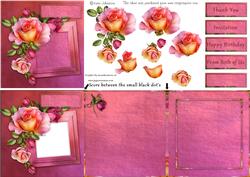 Summer Rose - All in One Card