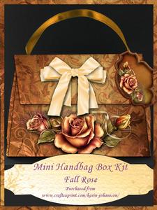Fall Rose - Handbag Box