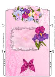 Purple Iris - Money Wallet