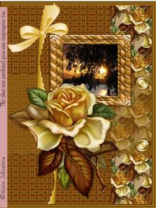 Sunset Flower Card Kit - 6 Pages