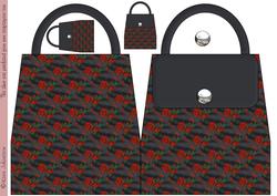 Red Rose Handbag