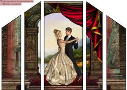 Theatre Fold Card - Romance 1