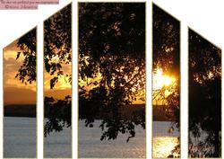 Theatre Fold Card - Sunset 1