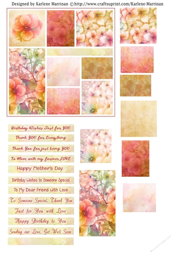 Easy Cut Layout Card Toppers - Autumn