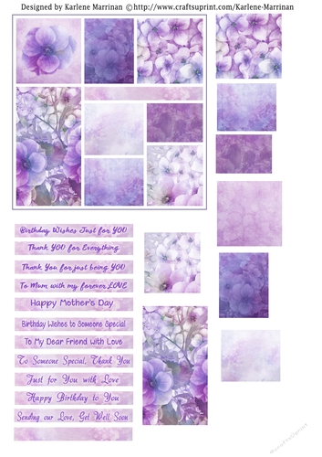 Easy Cut Layout Card Toppers - Moody Mauve