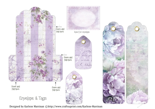Tags Galore & Envelope with insert - Set 3