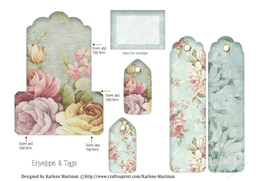 Tags Galore & Envelope with insert - Set 5