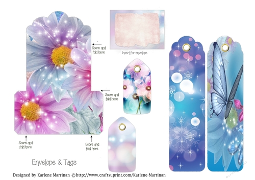 Tags Galore & Envelope with insert - Set 20